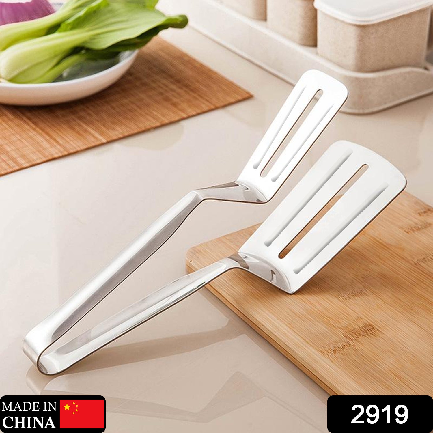 2919 MULTIFUNCTION COOKING SERVING TURNER FRYING FOOD TONG. STAINLESS STEEL STEAK CLIP CLAMP BBQ KITCHEN TONG. DeoDap 2919 MULTIFUNCTION COOKING SERVING TURNER FRYING FOOD TONG. STAINLESS STEEL STEAK CLIP CLAMP BBQ KITCHEN TONG. DeoDap